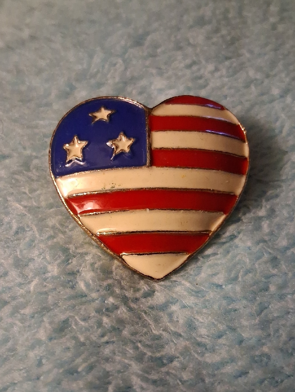 Enamel Heart Pin